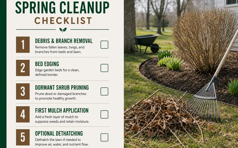 Spring cleanup task checklist