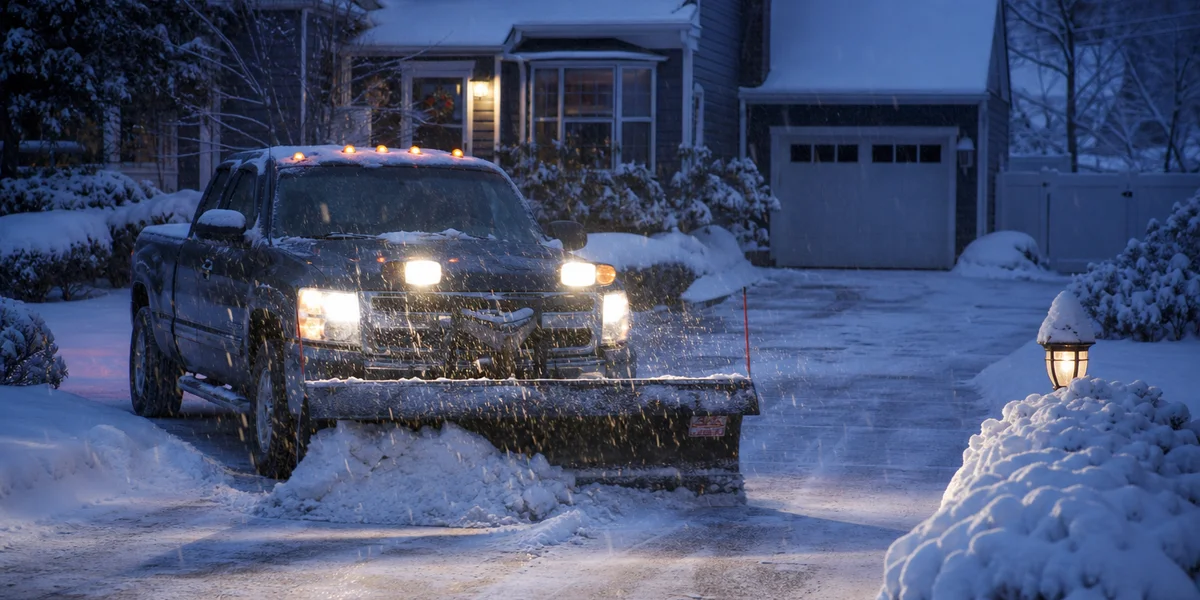 Snow Plowing & Ice Management in Hartford